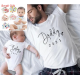 Daddy Girl And Son Matching Clothes Camiseta 2021 Baby Announcement Family Clothing New Year Gift For Dad T Shirt